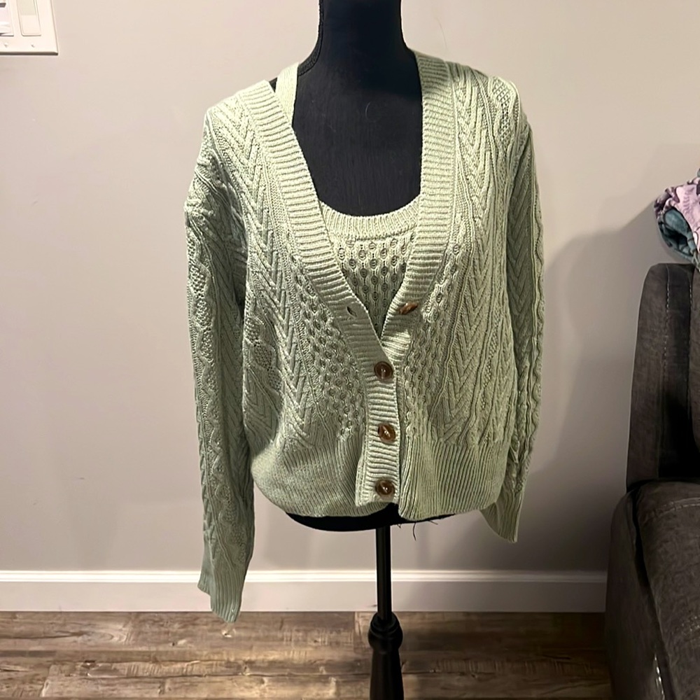 Sweater 2 piece - size 1x